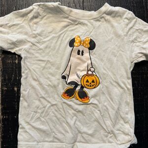 Toddler 2T Minnie Mouse Halloween Ghost Costume T-Shirt